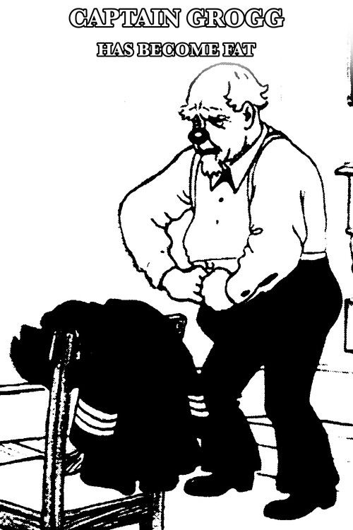 Captain Grogg Has Become Fat (1922) poster