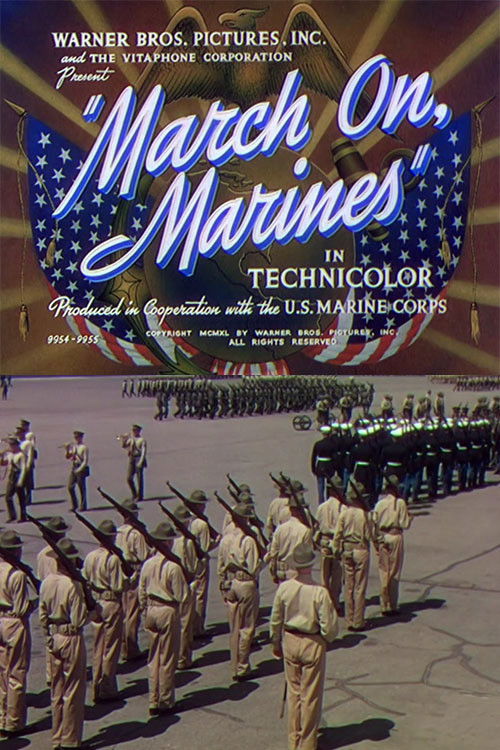 March On, Marines (1940) poster