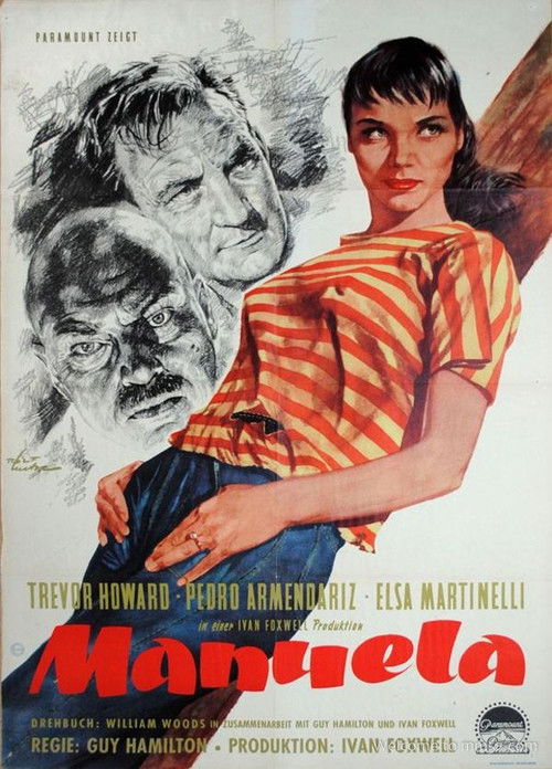 Manuela (1957) poster