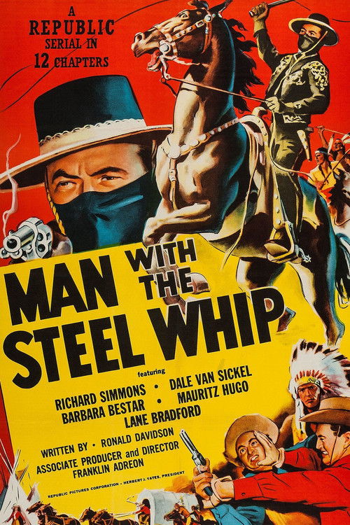 Man with the Steel Whip (1954) poster
