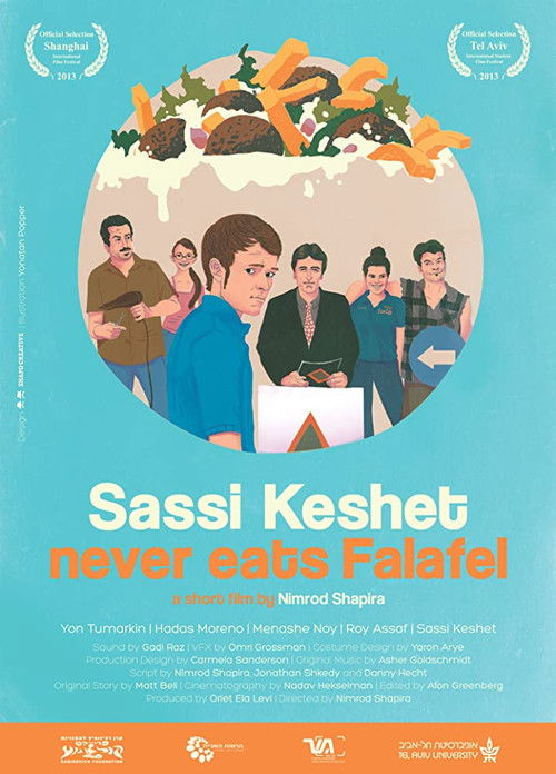 Sassi Keshet Never Eats Falafel (2013) poster
