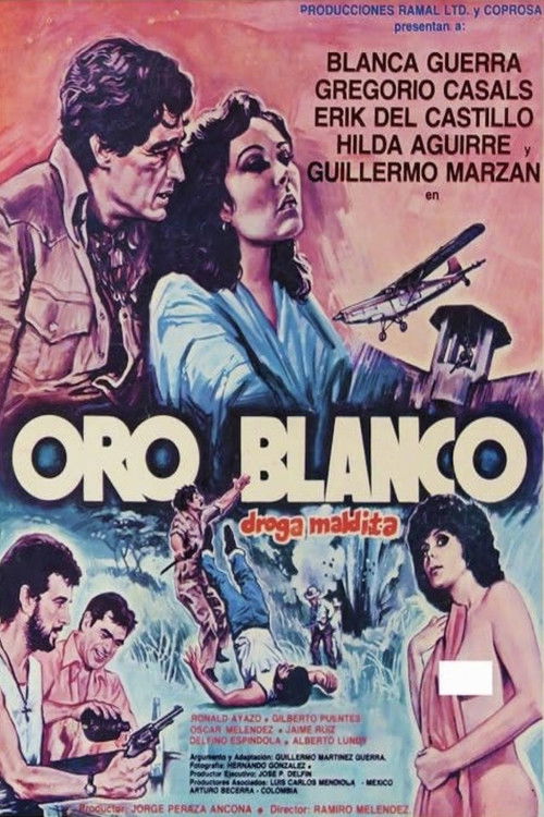 Oro blanco, droga maldita (1985) poster