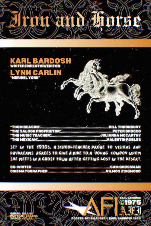 Iron and Horse (1975) poster