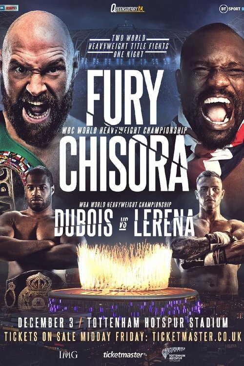 Tyson Fury vs. Derek Chisora III (2022) poster