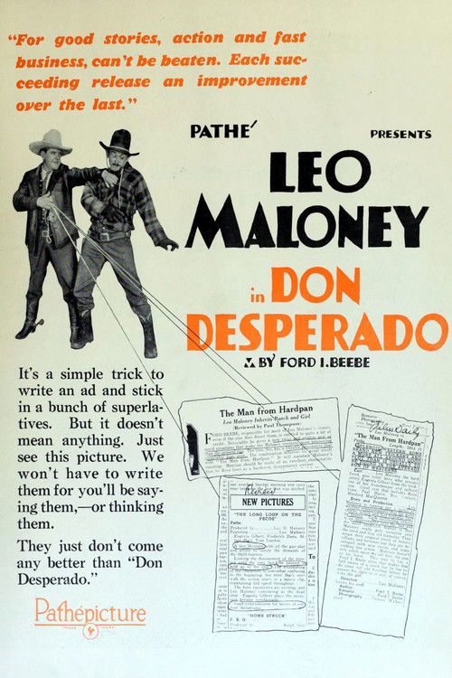 Don Desperado (1927) poster