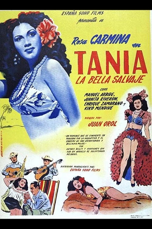 Tania, the Beautiful Wild Girl (1948) poster