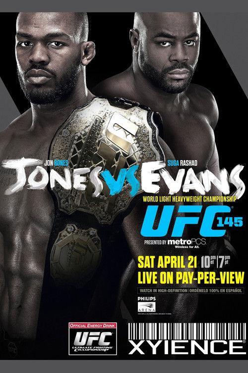 UFC 145: Jones vs. Evans (2012) poster