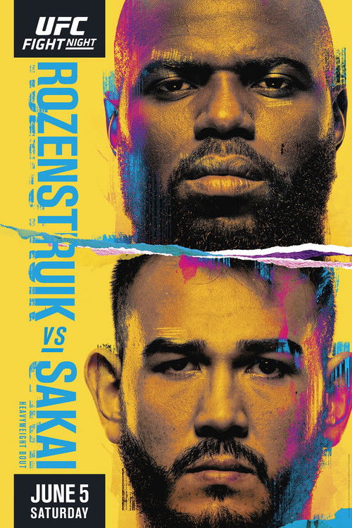 UFC Fight Night 189: Rozenstruik vs. Sakai (2021) poster