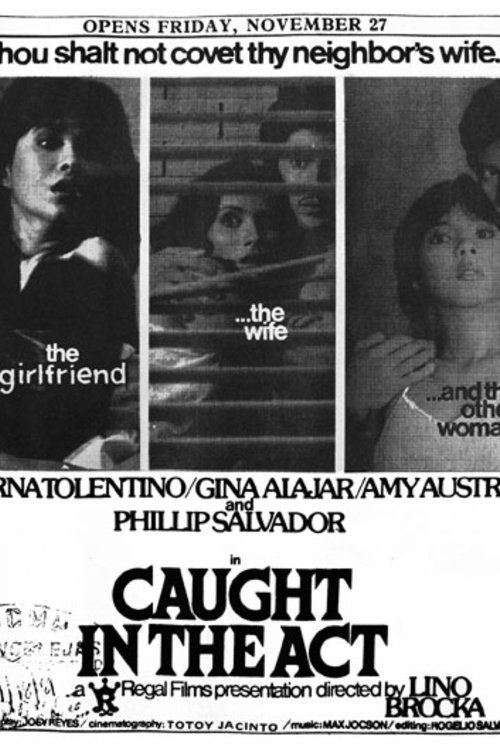 Caught in the Act (1981) poster