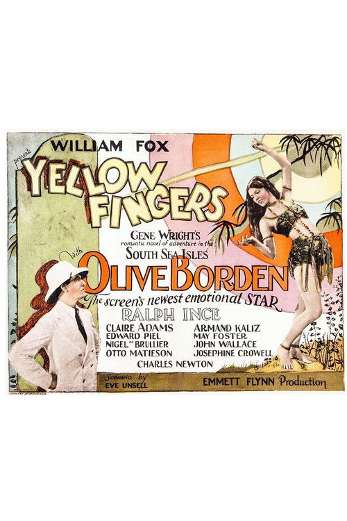 Yellow Fingers (1926) poster