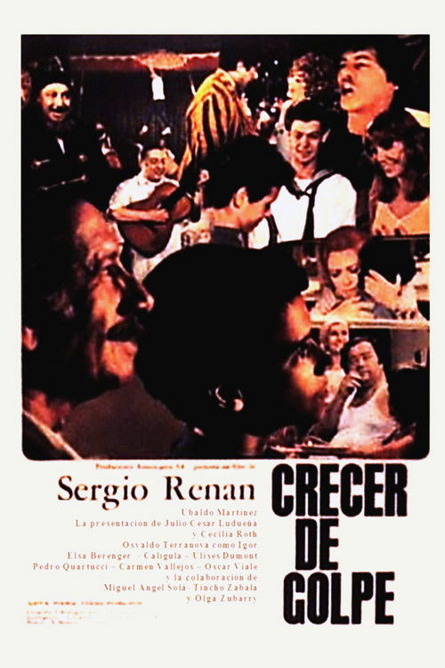 Crecer de golpe (1977) poster