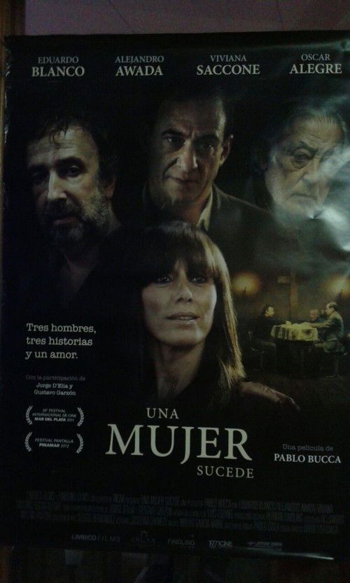 Una mujer sucede (2012) poster