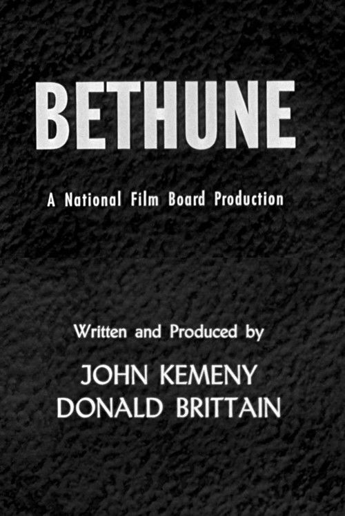 Bethune (1964) poster
