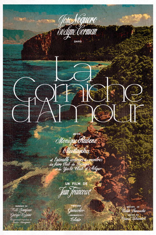 La Corniche d'Amour (1955) poster