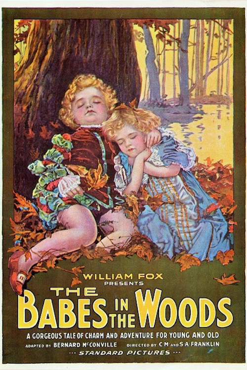 The Babes in the Woods (1917) poster