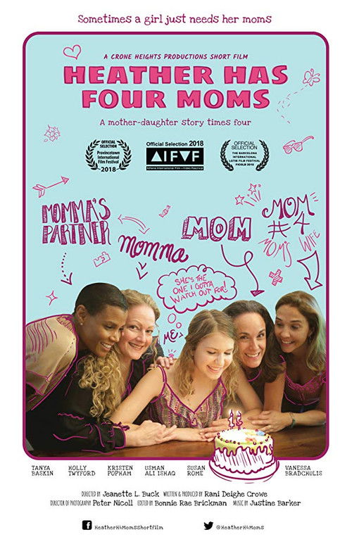Heather Has Four Moms (2018) poster