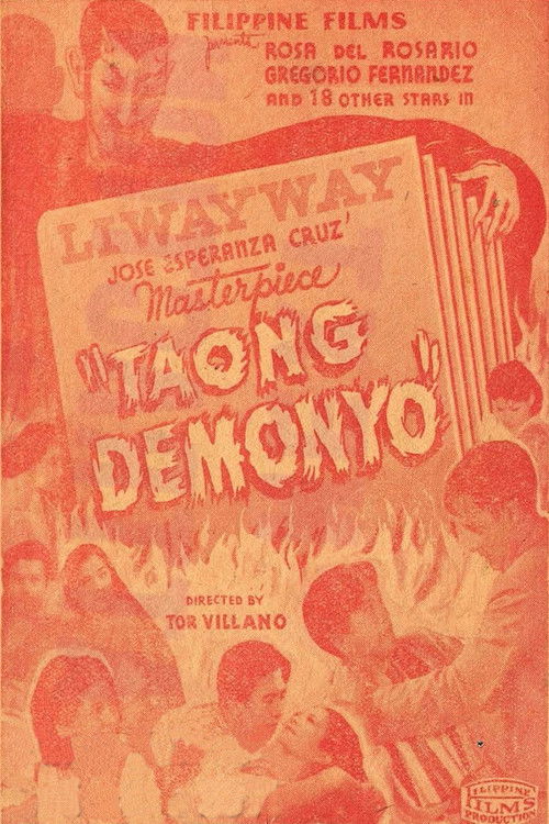 Demon Man (1937) poster