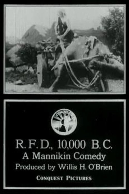 R.F.D., 10,000 B.C. (1917) poster