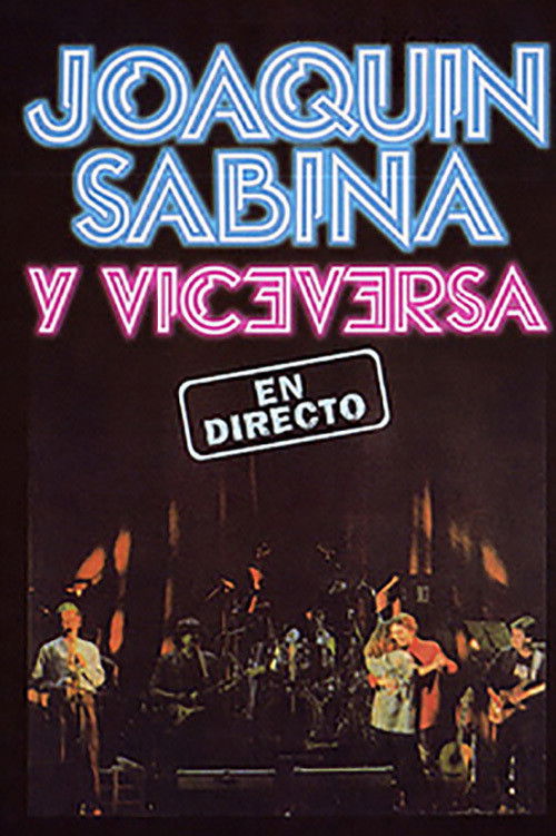 Joaquin Sabina y Viceversa - En Directo (1986) poster