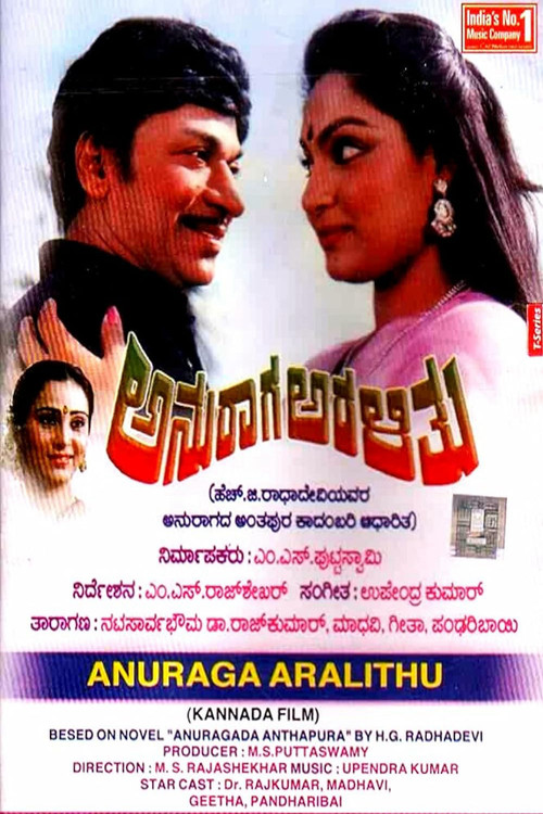 Anuraaga Aralithu (1986) poster