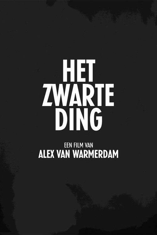 Het Zwarte Ding (2018) poster