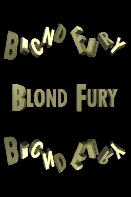 Blond Fury (1995) poster
