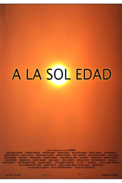 A la soledat (2008) poster