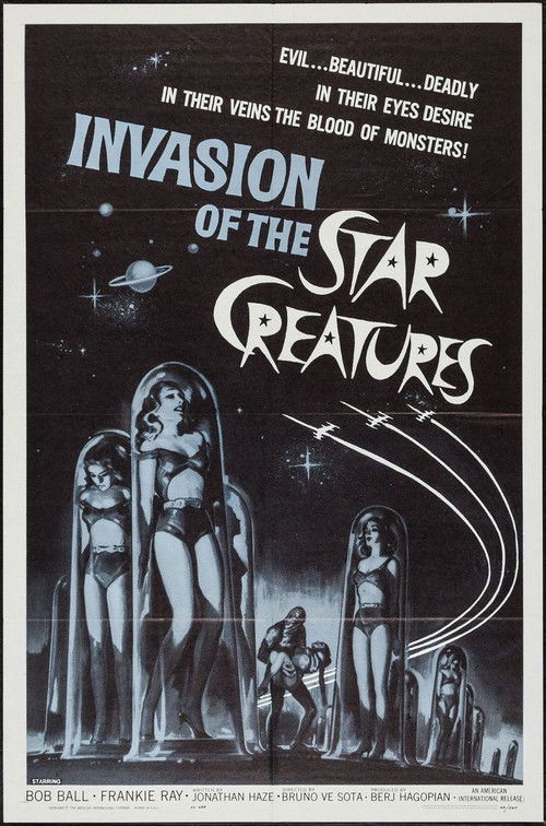 Invasion of the Star Creatures (1962) poster