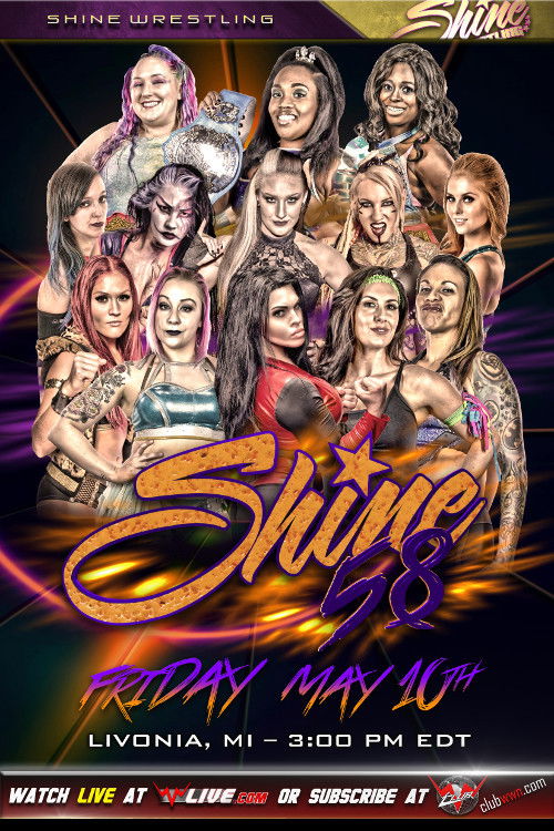SHINE 58 (2019) poster