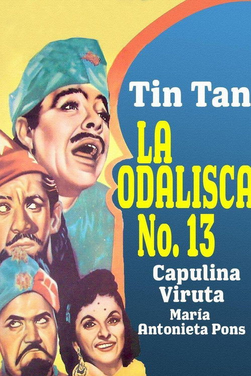 La odalisca No. 13 (1958) poster