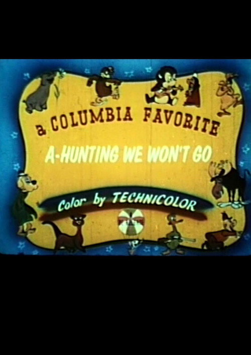 A-Hunting We Won't Go (1943) poster