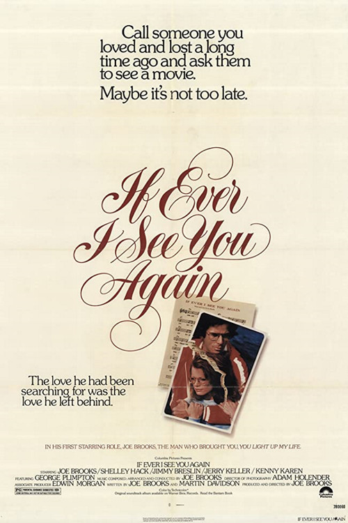 If Ever I See You Again (1978) poster
