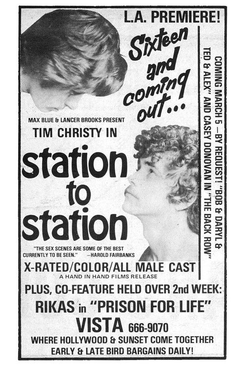 Station To Station (1974) poster