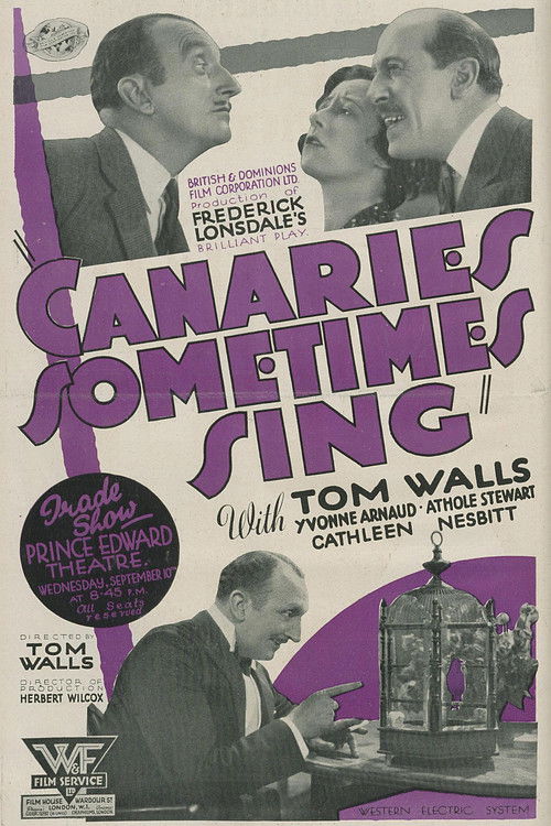 Canaries Sometimes Sing (1930) poster