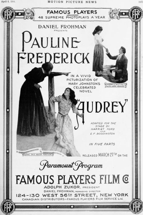Audrey (1916) poster
