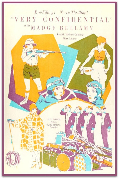 Very Confidential (1927) poster