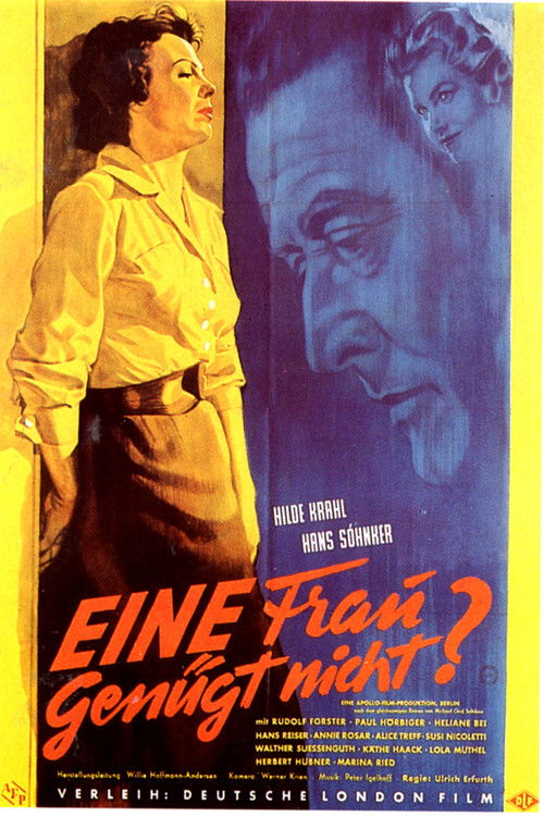 Eine Frau genügt nicht? (1955) poster