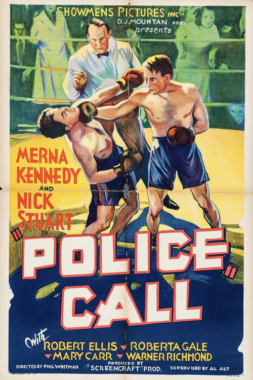 Police Call (1933) poster