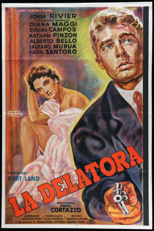 La delatora (1955) poster