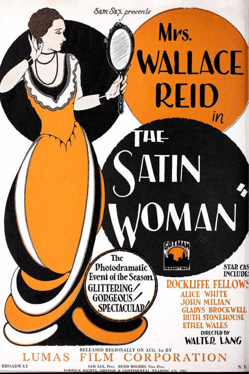 The Satin Woman (1927) poster