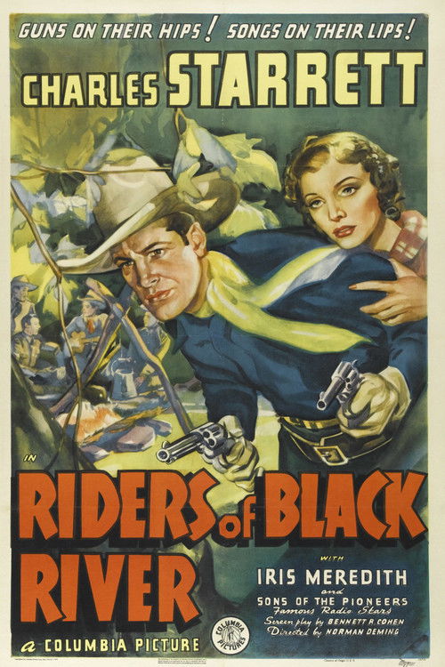 Riders of Black River (1939) poster
