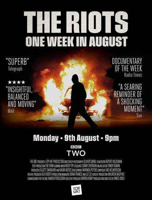 The Riots 2011: One Week in August (2021) poster