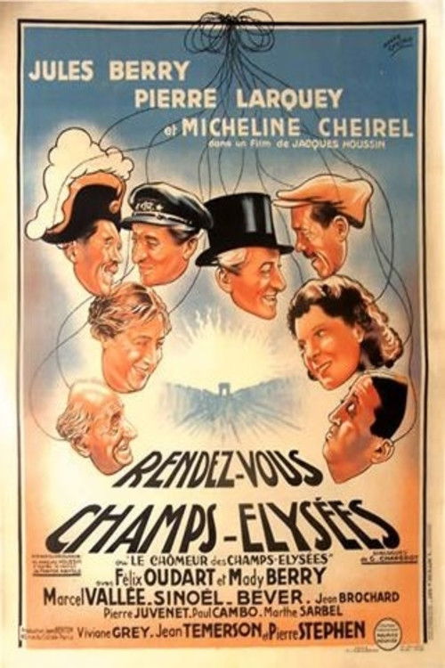 Champs-Elysees (1937) poster