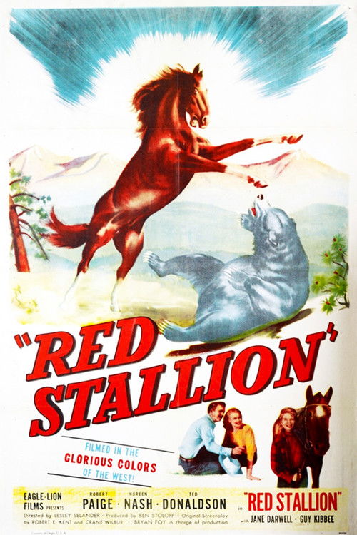 The Red Stallion (1947) poster