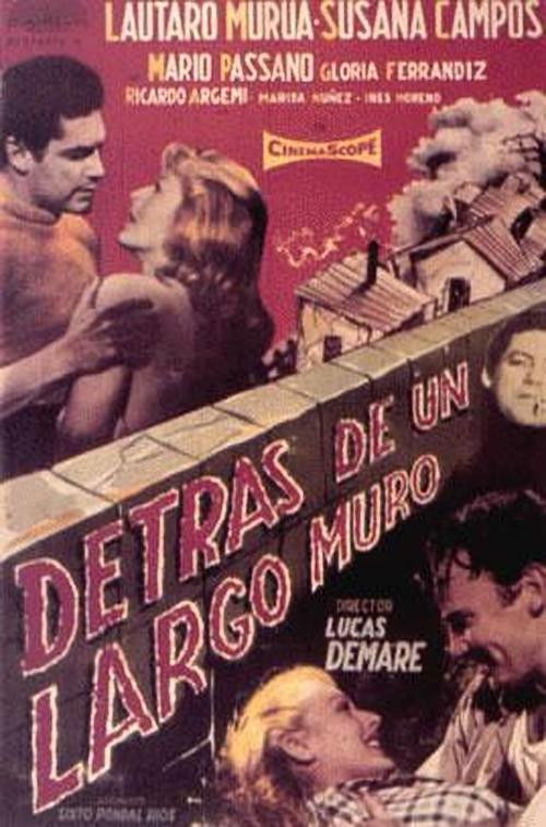 Detrás de un largo muro (1958) poster