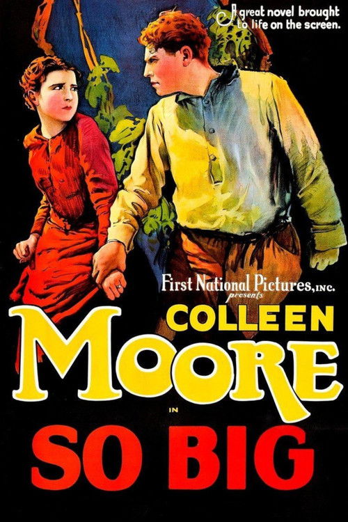 So Big (1924) poster