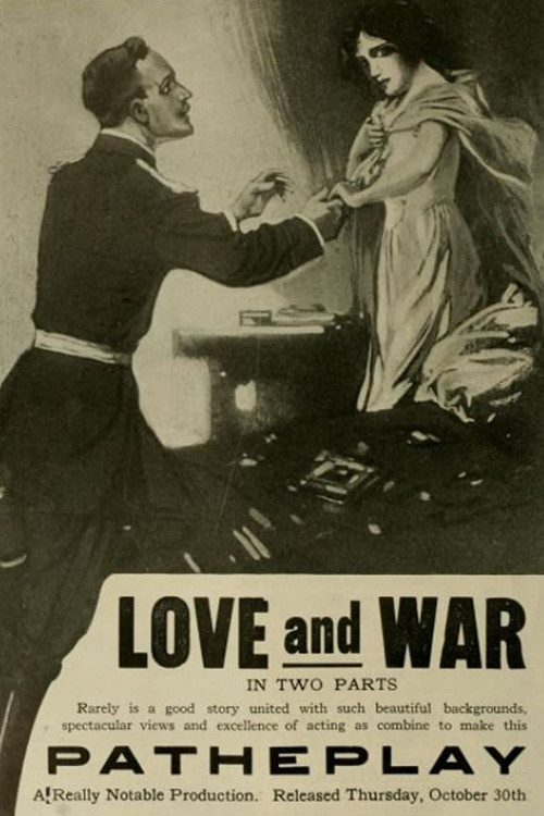 In Love and War (1913) poster