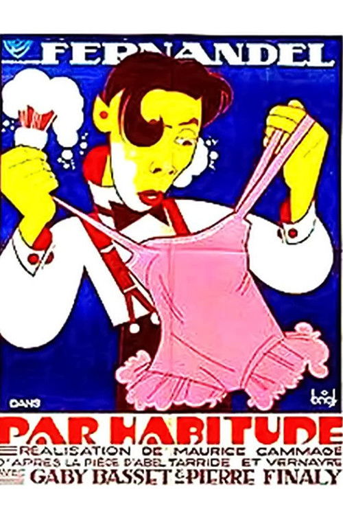 Par habitude (1932) poster