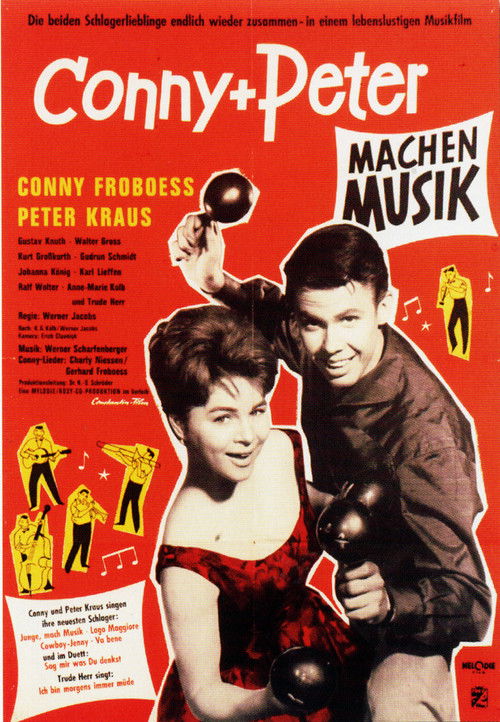 Conny und Peter machen Musik (1960) poster