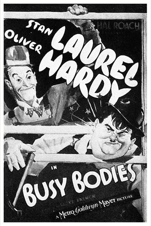 Busy Bodies (1933) poster